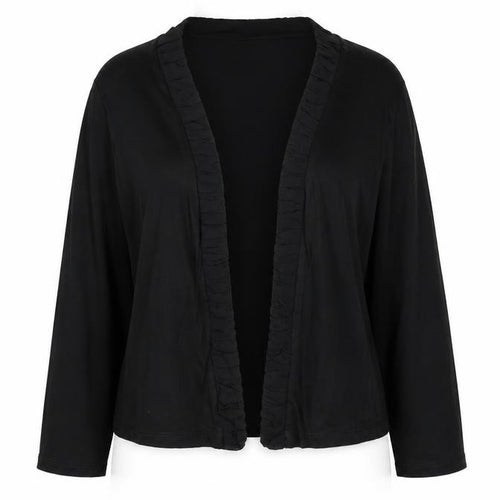 Per Una Womens Black V-Neck Viscose Cardigan Jumper Size 14