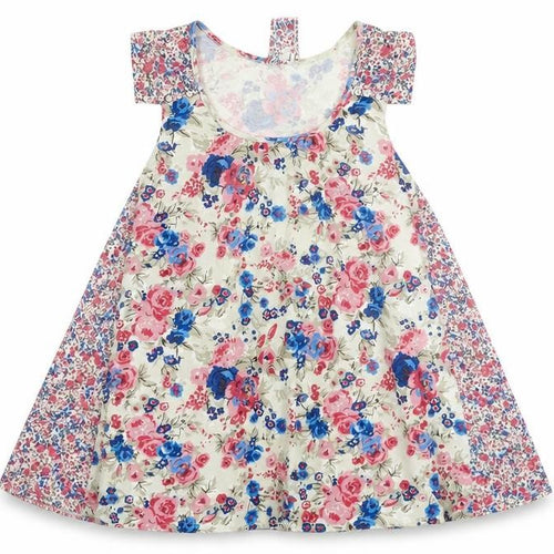 NEXT Womens Multicoloured Floral Cotton A-Line Size 10 Scoop Neck Pullover
