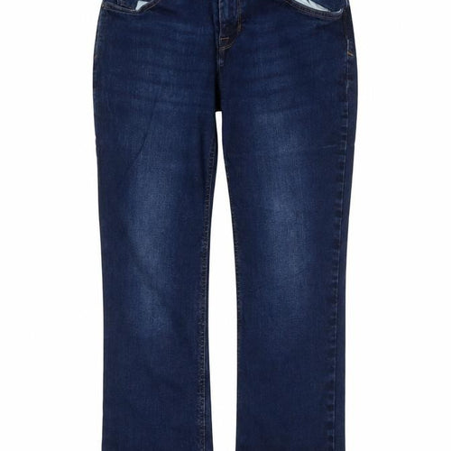 Preworn Womens Blue Cotton Straight Jeans Size 30 in Regular Zip