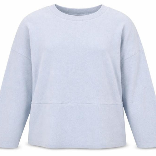 F&F Womens Blue Boat Neck Polyester Pullover Jumper Size 16