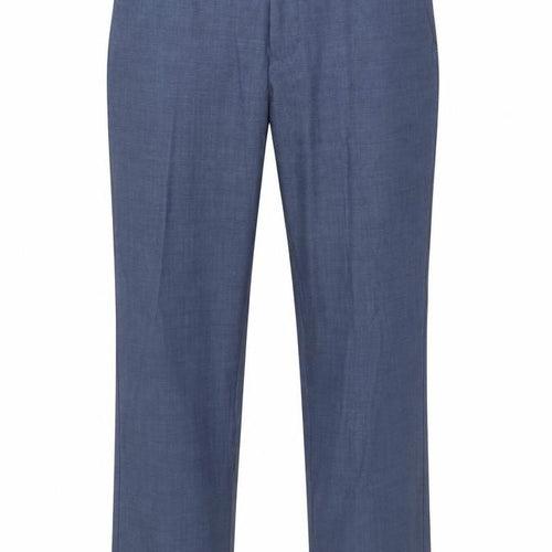 Matalan Mens Blue Polyester Dress Pants Trousers Size 32 in Regular Zip