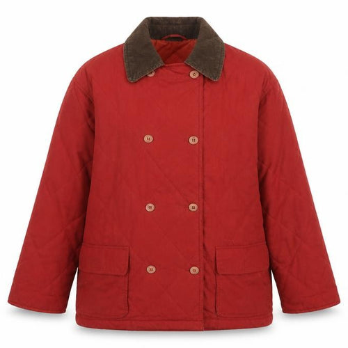 Berkertex Womens Red Jacket Size 14 Button - Size 14-16