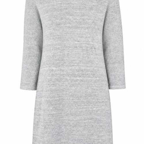 STORE TWENTY ONE Womens Grey Polyester A-Line Size S Round Neck Zip