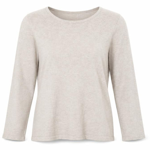 Bonmarché Womens Grey Boat Neck Viscose Pullover Jumper Size S