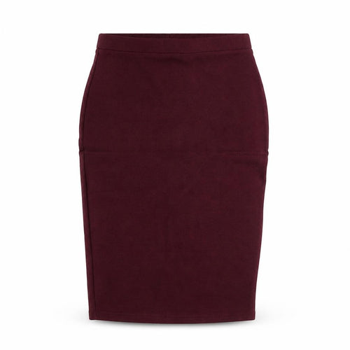 F&F Womens Red Viscose Bandage Skirt Size 8