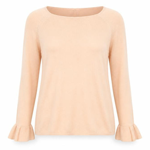 Marks and Spencer Womens Pink Round Neck Acrylic Pullover Jumper Size 10