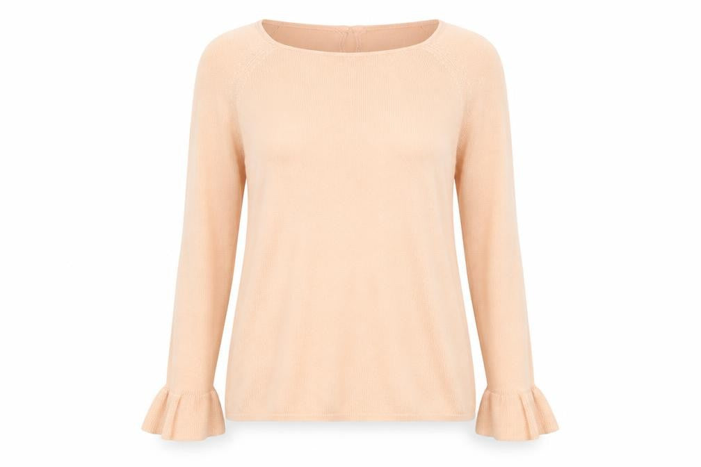 Marks and Spencer Womens Pink Round Neck Acrylic Pullover Jumper Size 10