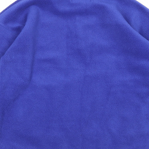 Used.Co Sport Womens Blue Polyester Pullover Sweatshirt Size S - Quarter-Zip