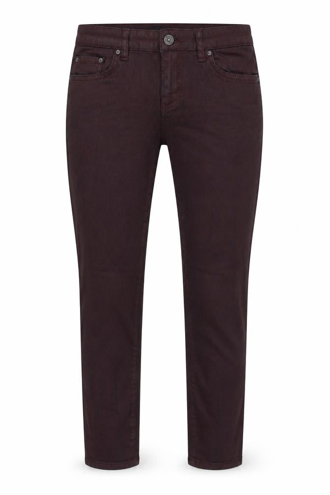 LTB Womens Red Cotton Skinny Jeans Size 27 in Slim Zip