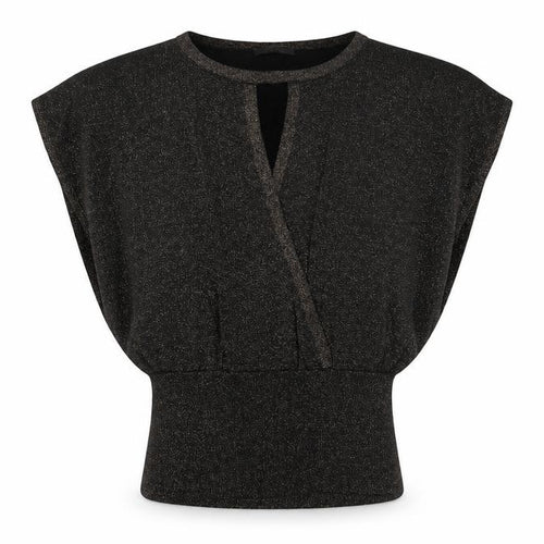 Oasis Womens Black Boat Neck Viscose Pullover Jumper Size S - Cut Out Detail