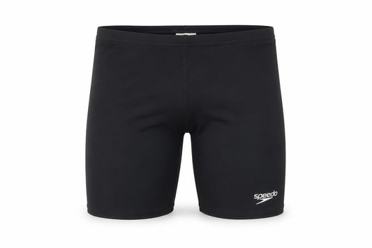 Speedo Girls Black Polyester Compression Shorts Size 8 Years Regular Tie