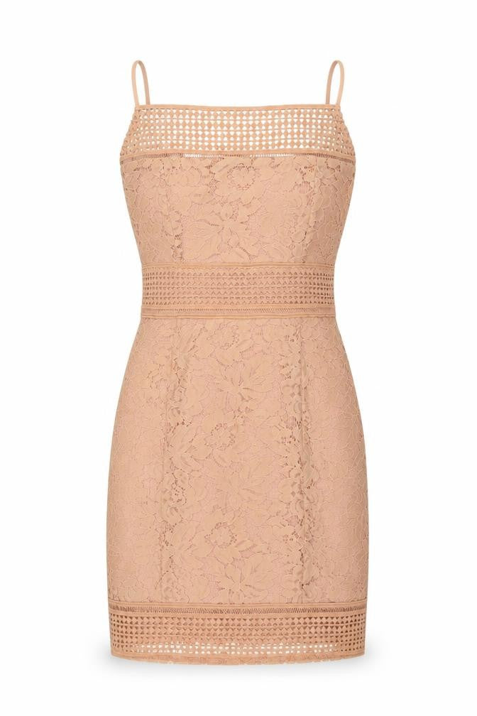 AX Paris Womens Pink Geometric Polyester Bodycon Size 10 Square Neck Zip