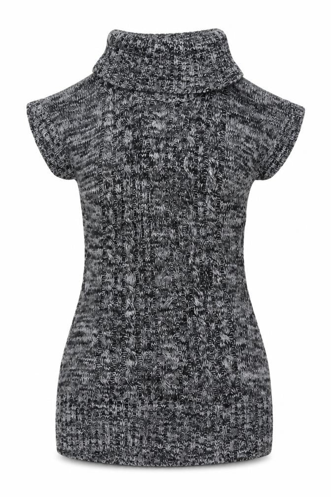 Originals Womens Grey Roll Neck Acrylic Pullover Jumper Size M