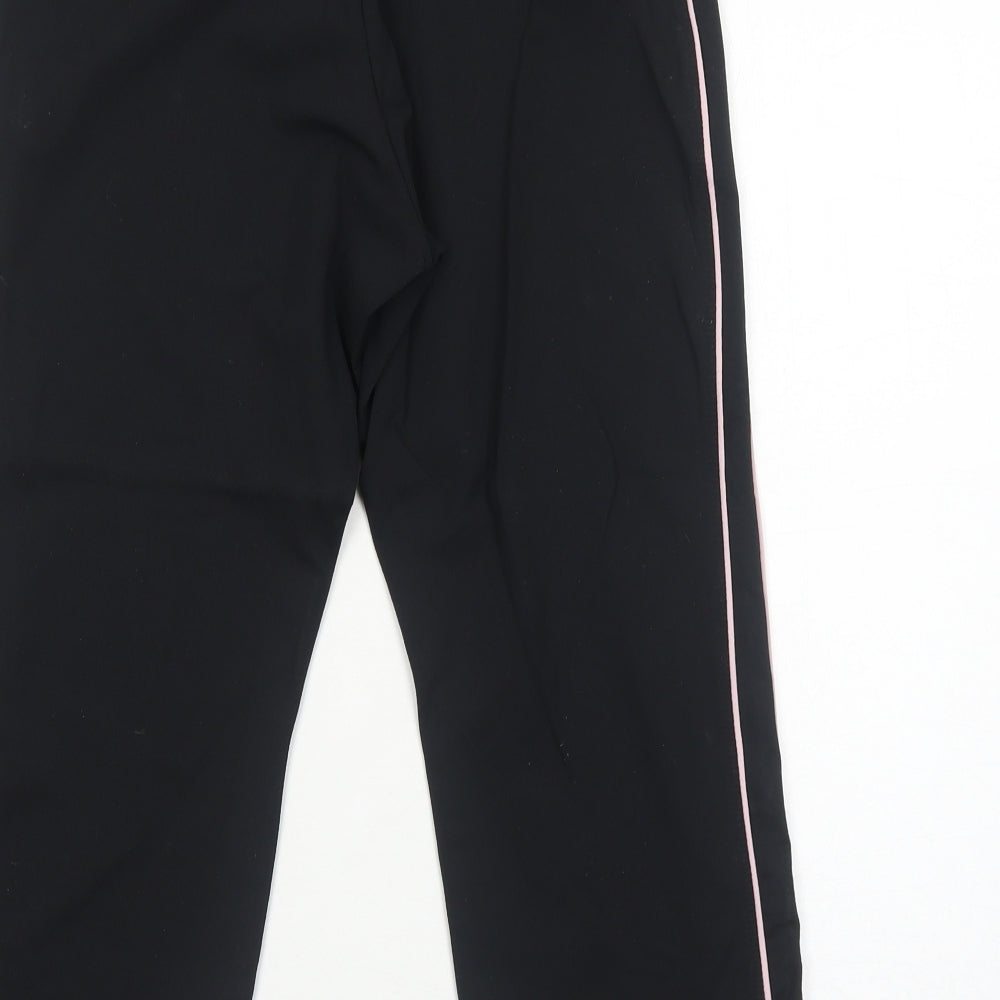 Marks and Spencer Womens Black Polyamide Cropped Leggings Size 12 Regular