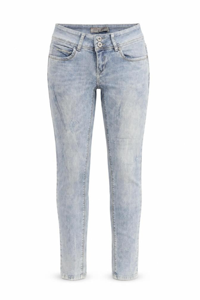 R.Display Womens Blue Cotton Skinny Jeans Size 8 Regular Zip