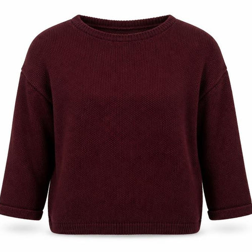 New Look Girls Red Round Neck Acrylic Pullover Jumper Size 14-15 Years Pullover