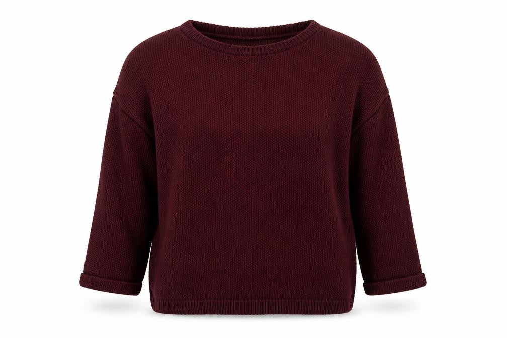 New Look Girls Red Round Neck Acrylic Pullover Jumper Size 14-15 Years Pullover