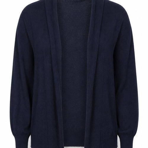 VERO MODA Womens Blue V-Neck Polyester Cardigan Jumper Size XS - Open