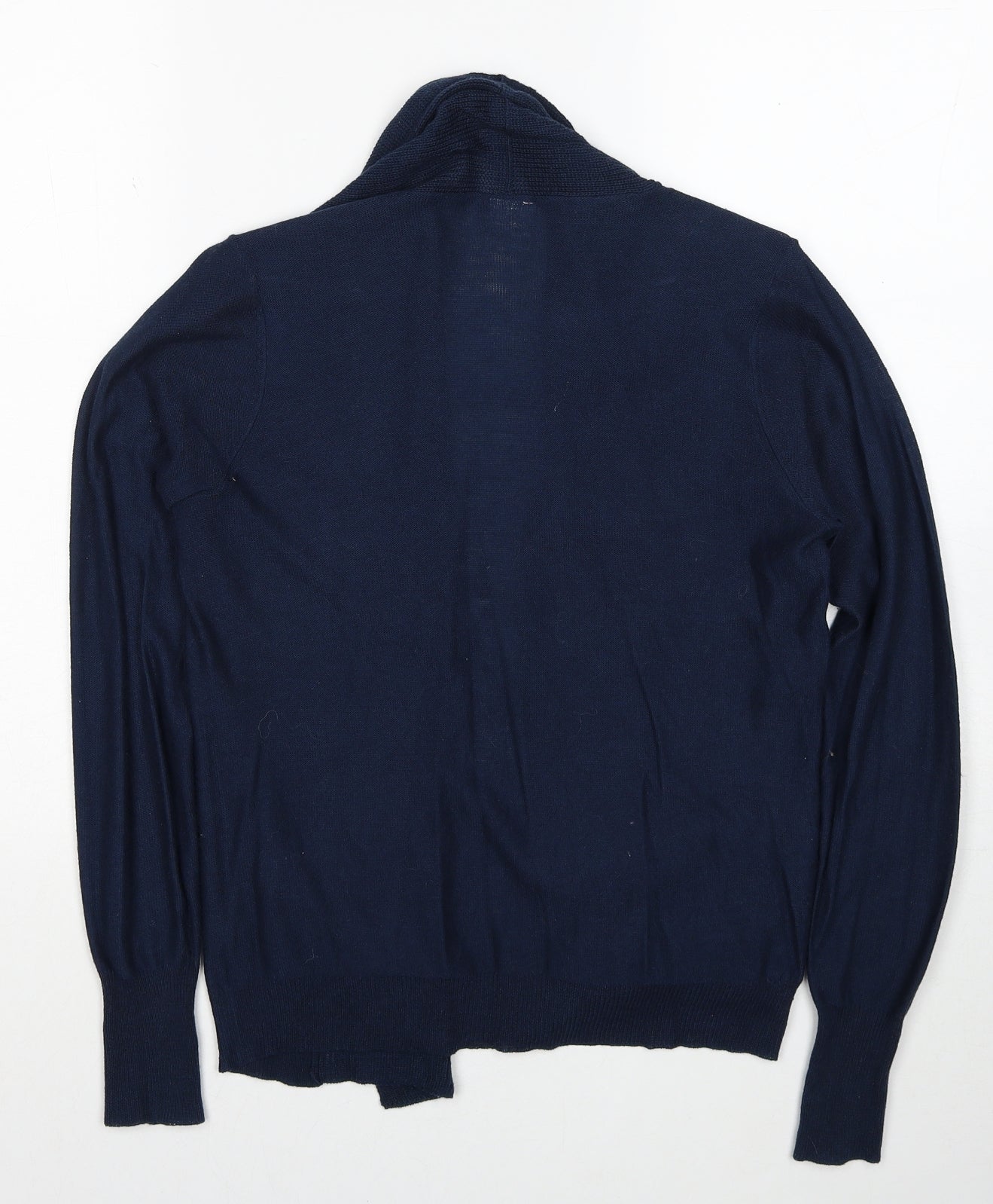 VERO MODA Womens Blue V-Neck Polyester Cardigan Jumper Size XS - Open