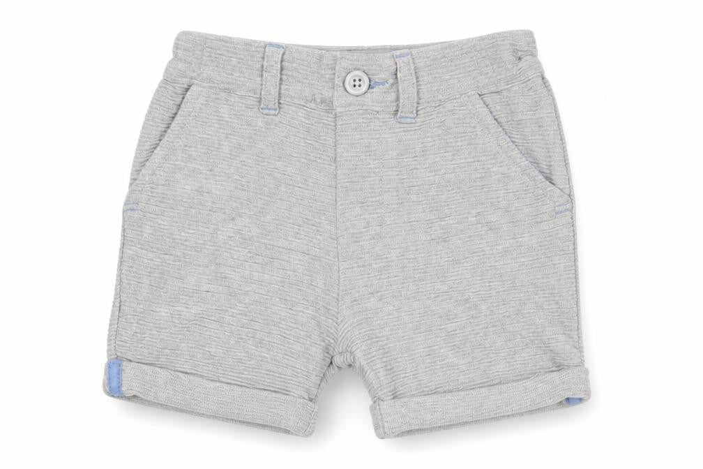 NEXT Boys Grey Cotton Chino Shorts Size 2-3 Years Regular