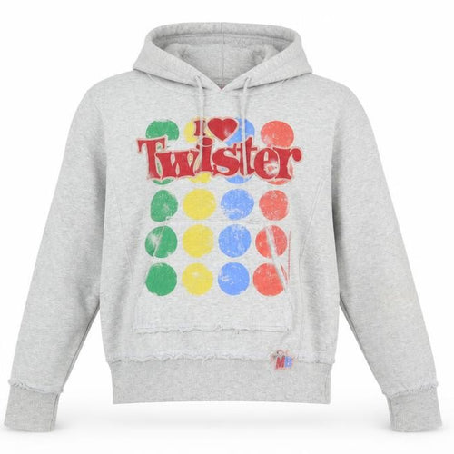 Famous Forever Womens Grey Cotton Pullover Hoodie Size XL Pullover - Twister
