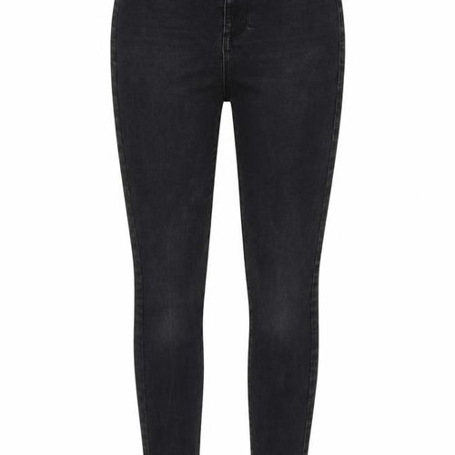 Denim & Co. Womens Black Cotton Jegging Jeans Size 8 L31 in Regular Button