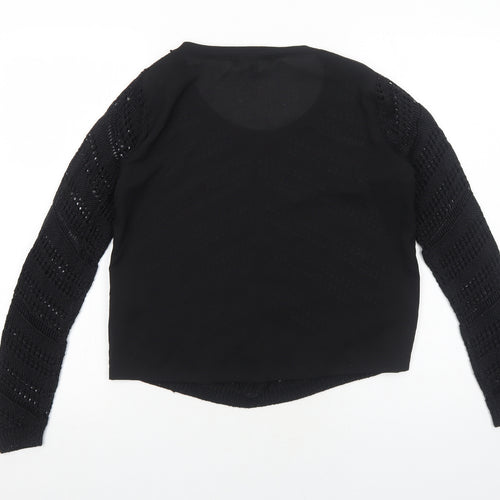 NEXT Womens Blue Crew Neck Acrylic Pullover Jumper Size 12 Pullover