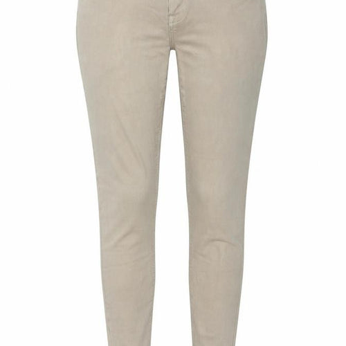Only Womens Beige Cotton Skinny Jeans Size 8 L30 in Regular Zip