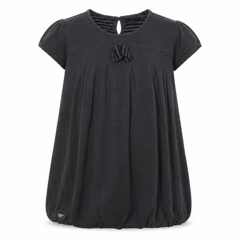 Sergent Major Girls Grey Polyester A-Line Size 7 Years Round Neck Button