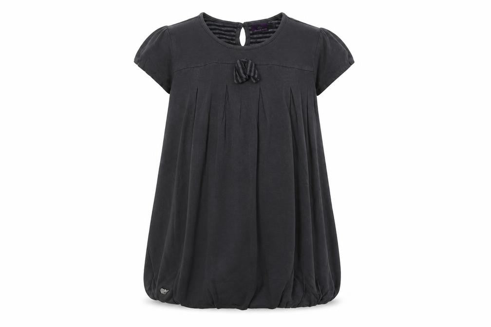 Sergent Major Girls Grey Polyester A-Line Size 7 Years Round Neck Button