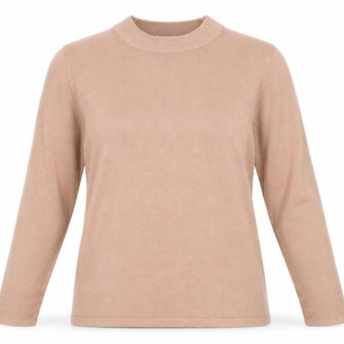Marks and Spencer Womens Pink Round Neck Acrylic Pullover Jumper Size 14