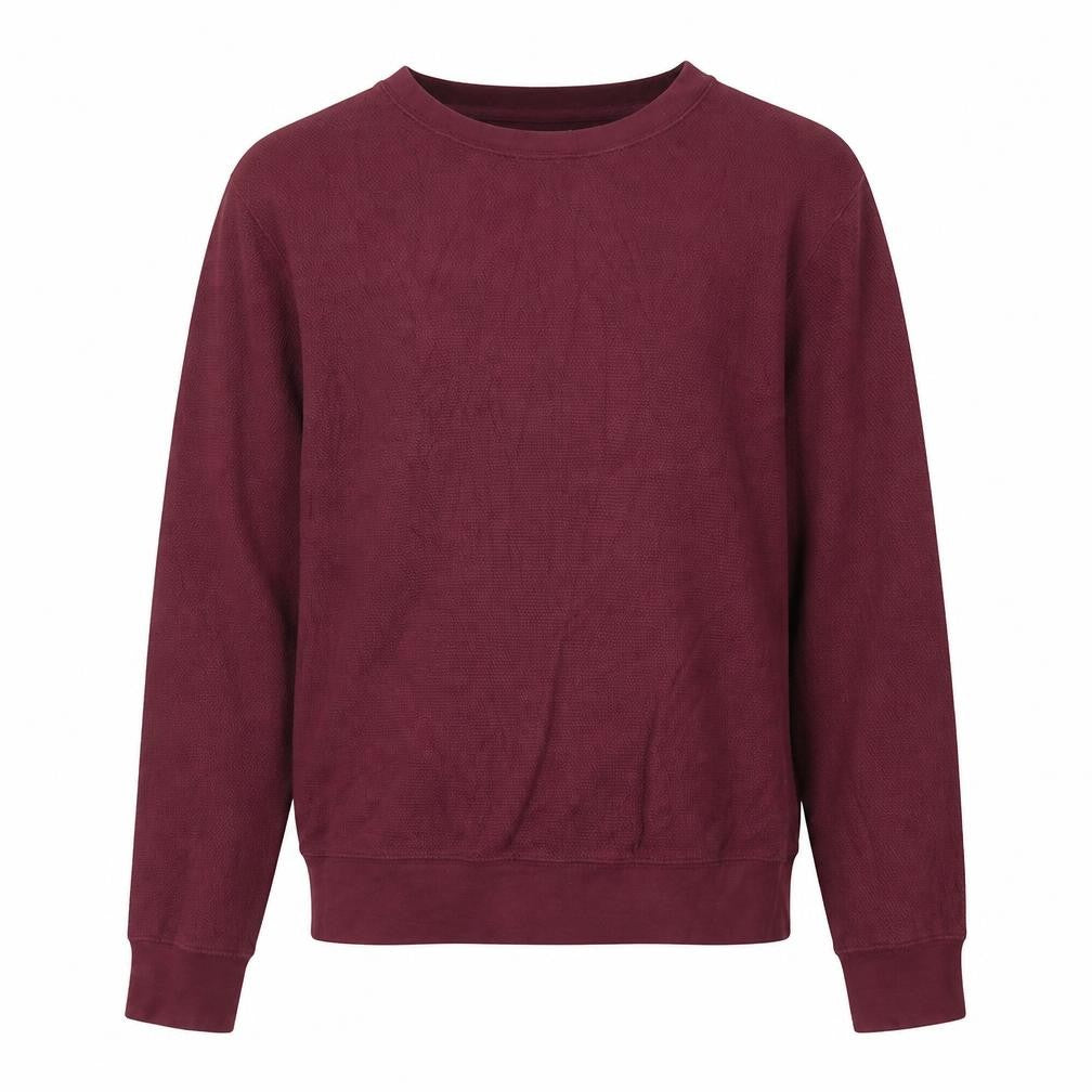 Boohoo Mens Purple Cotton Pullover Sweatshirt Size M