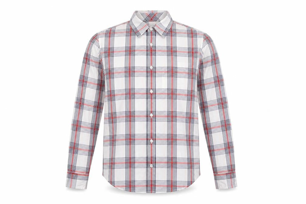 Gap Mens Multicoloured Geometric Cotton Button-Up Size S Collared Button