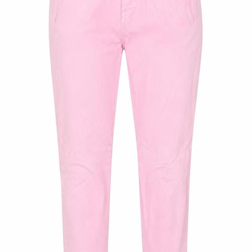 Ivy Womens Pink Cotton Trousers Size 28 in Regular Zip