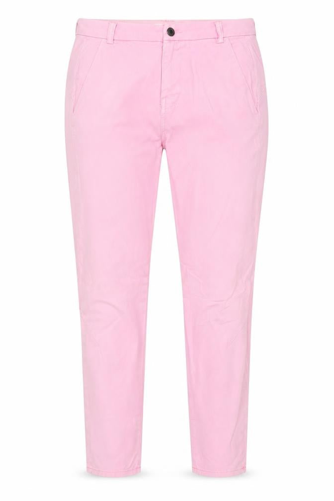 Ivy Womens Pink Cotton Trousers Size 28 in Regular Zip