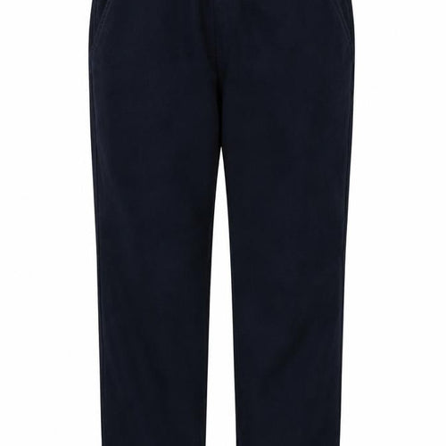 Angela Gore Womens Blue Cotton Trousers Size 16 Regular