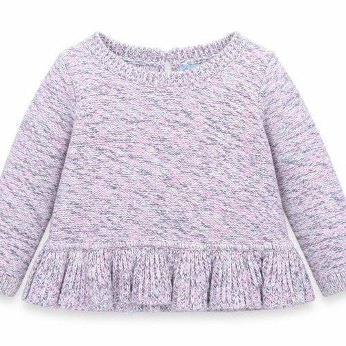 Gap Girls Multicoloured Geometric Cotton Pullover Jumper Size 12-18 Months Button