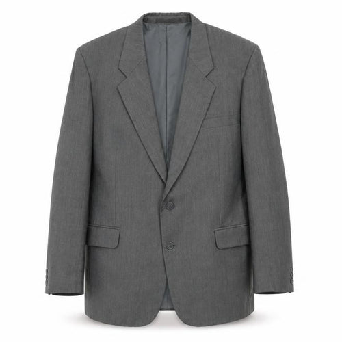 Harbarry of England Mens Grey Polyester Jacket Suit Jacket Size 44 Regular