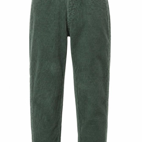 ASOS Womens Green Cotton Trousers Size 25 in Regular Zip