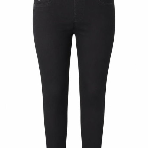 Denim & Co. Womens Black Cotton Jegging Jeans Size 12 Regular