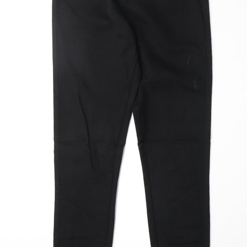 Jyone Womens Black Cotton Skinny Jeans Size L Regular Zip