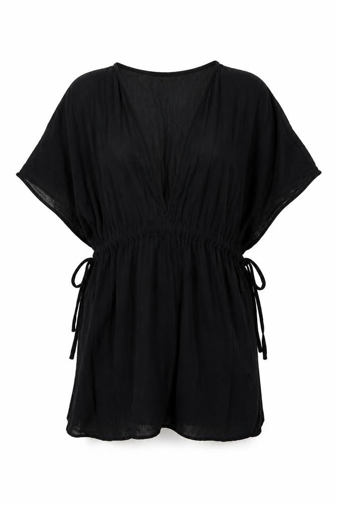 ASOS Womens Black Viscose Cover Up Size 6