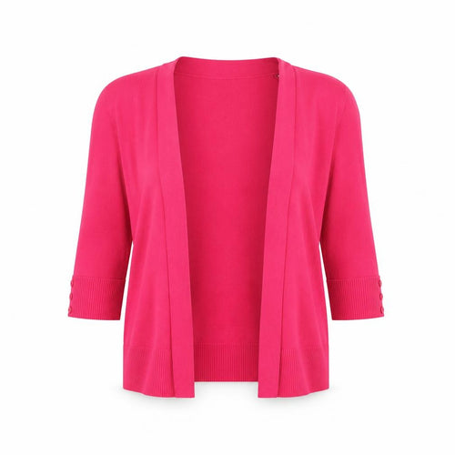 Wallis Womens Pink V-Neck Viscose Cardigan Jumper Size S