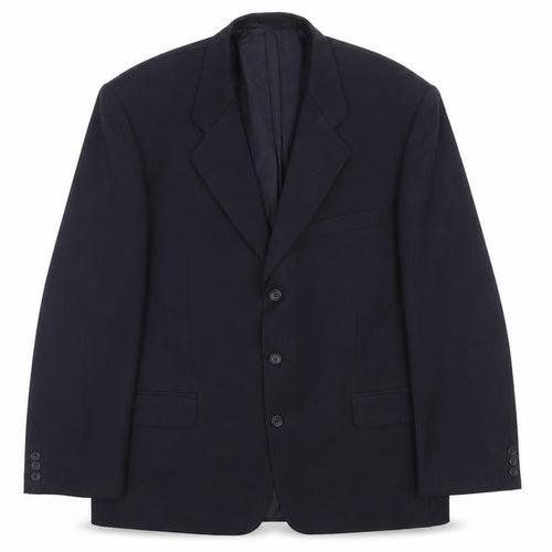 Burton Mens Blue Polyacrylate Fibre Jacket Suit Jacket Size 44 Regular