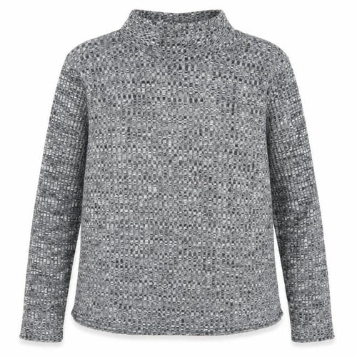 Boohoo Womens Grey High Neck Polyester Pullover Jumper Size M - Size M/L