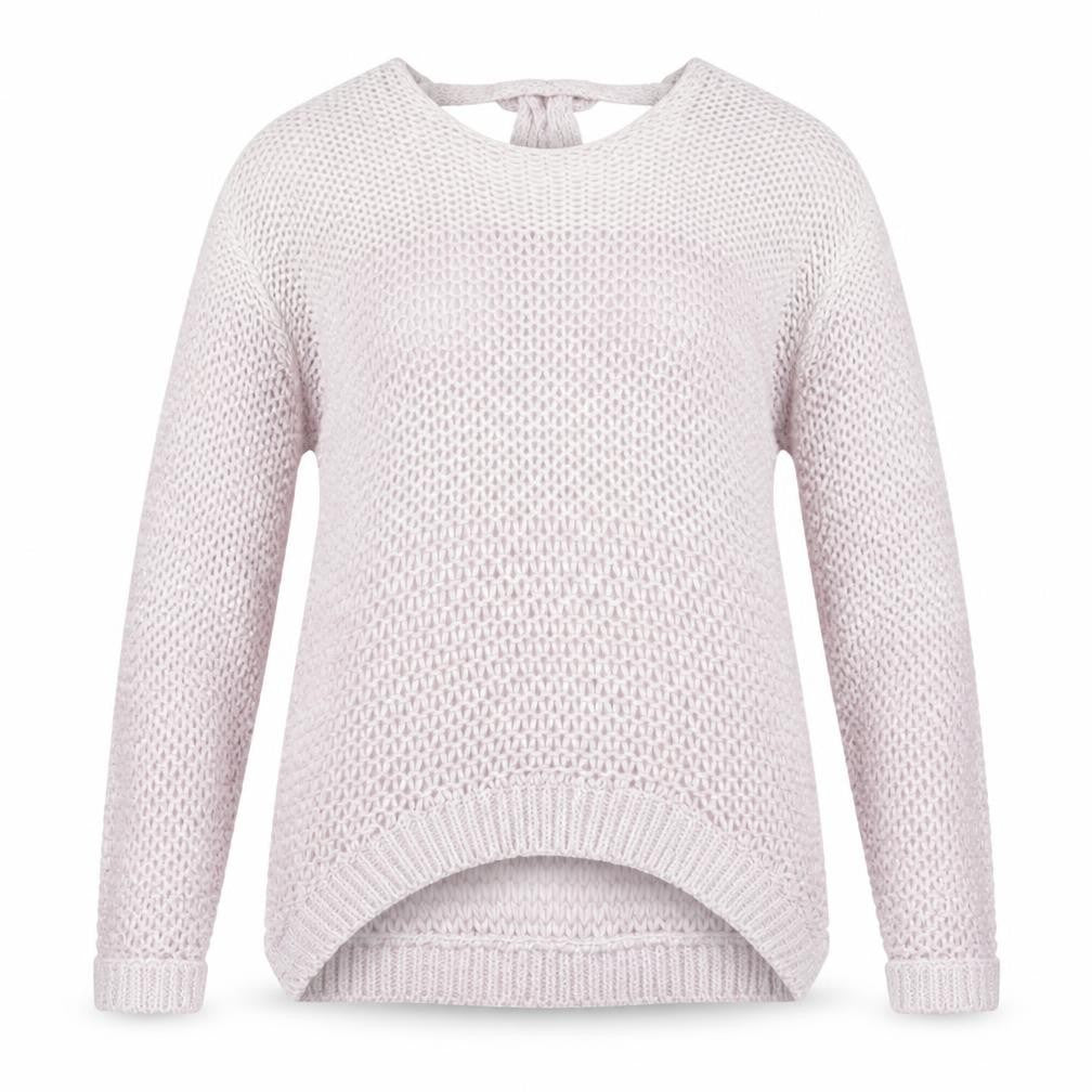 Dorothy Perkins Womens Pink Round Neck Acrylic Pullover Jumper Size 14