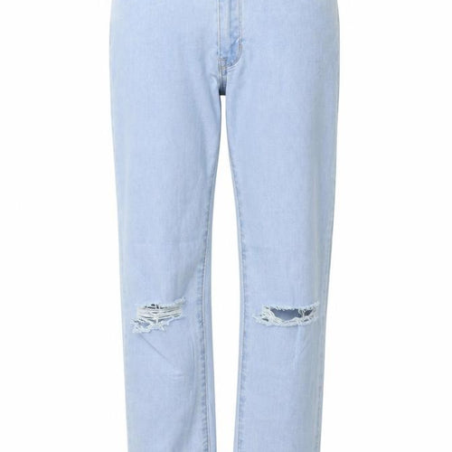 PacSun Womens Blue Cotton Straight Jeans Size 25 in Regular Zip