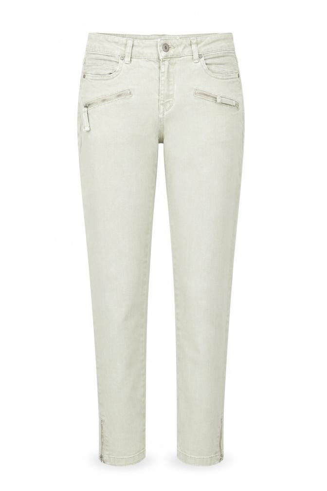 EDC Womens Green Cotton Straight Jeans Size 34 in Regular Zip