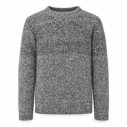 Topman Mens Black Round Neck Acrylic Pullover Jumper Size S Long Sleeve