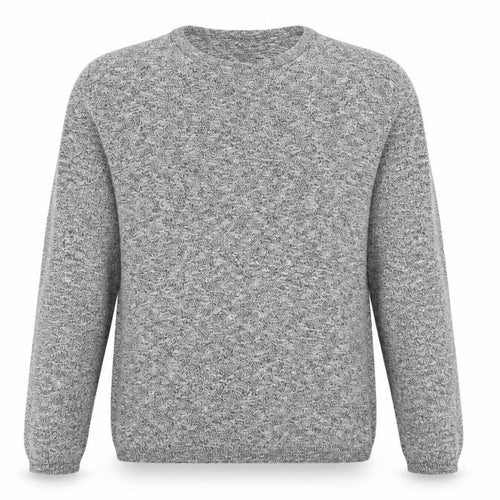 Very Mens Grey Round Neck Cotton Pullover Jumper Size M Long Sleeve